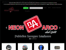Tablet Screenshot of neonarco.net